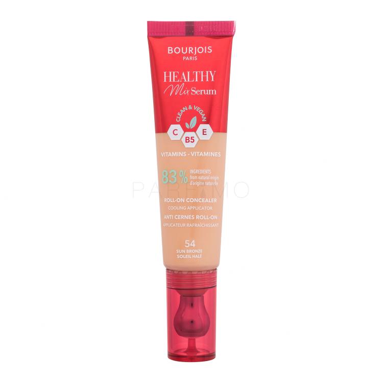 BOURJOIS Paris Healthy Mix Serum Clean &amp; Vegan Roll-on Concealer Concealer für Frauen 13 ml Farbton  54 Sun Bronze