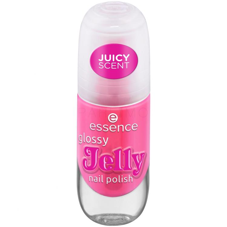 Essence Glossy Jelly Nagellack für Frauen 8 ml Farbton  04 Bonbon Babe