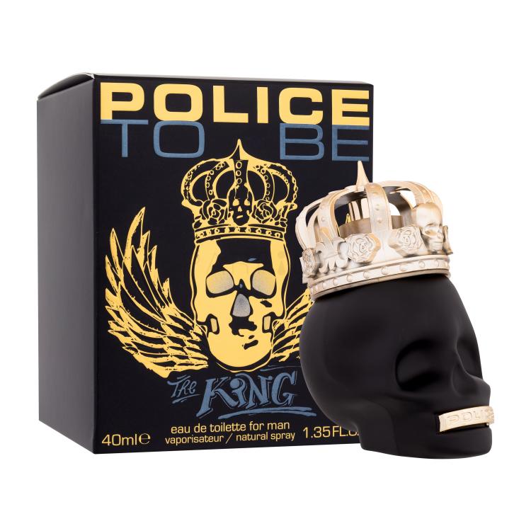 Police To Be The King Eau de Toilette für Herren 40 ml