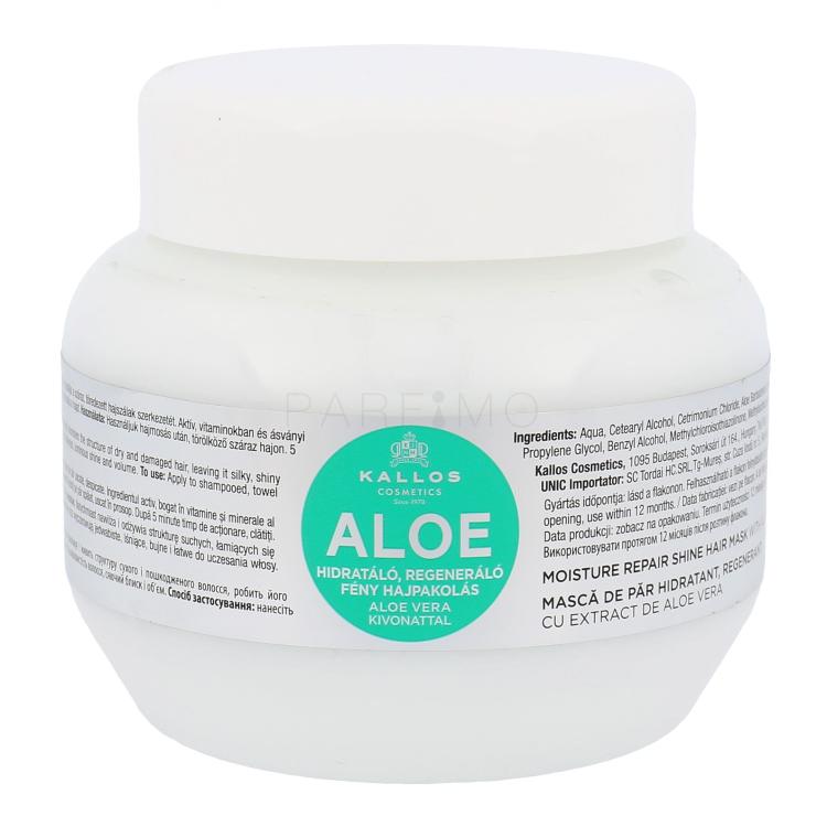 Kallos Cosmetics Aloe Vera Haarmaske für Frauen 275 ml