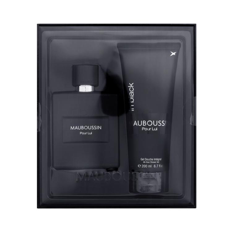 Mauboussin Pour Lui In Black Geschenkset Eau de Parfum 100 ml + Duschgel 200 ml