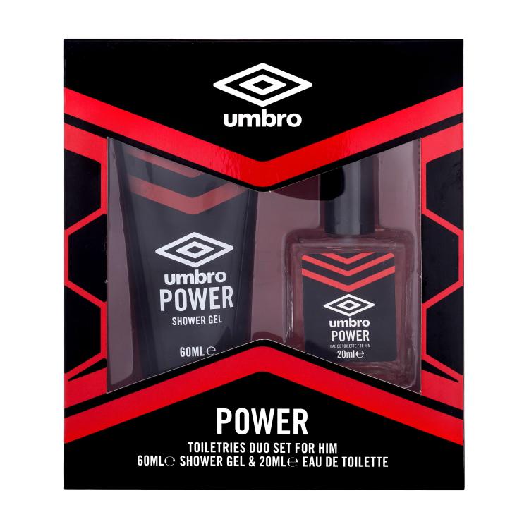 UMBRO Power Geschenkset Eau de Toilette 20 ml + Duschgel 60 ml