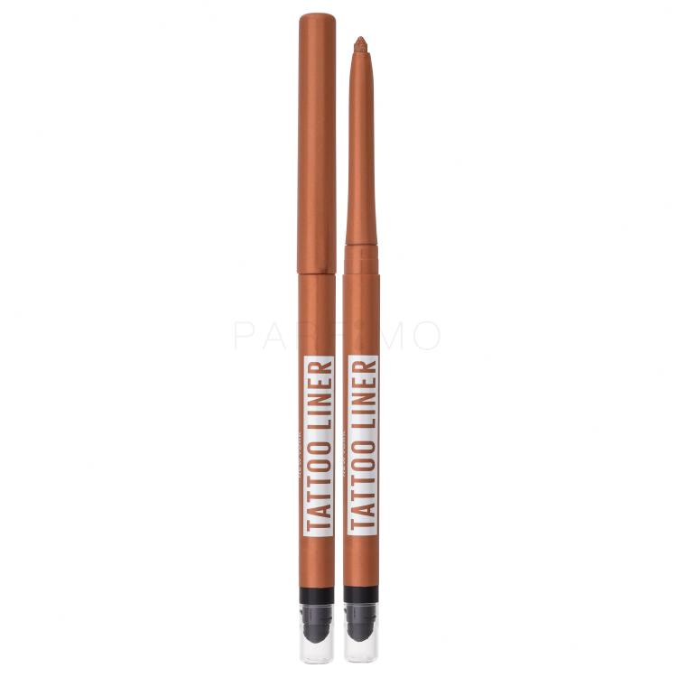 Maybelline Tattoo Liner Automatic Gel Pencil Kajalstift für Frauen 0,73 g Farbton  080 Copper Nights