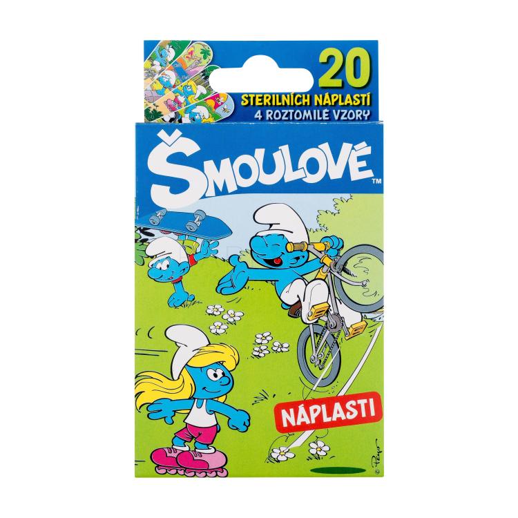 The Smurfs Sterile Plaster Pflaster für Kinder Set