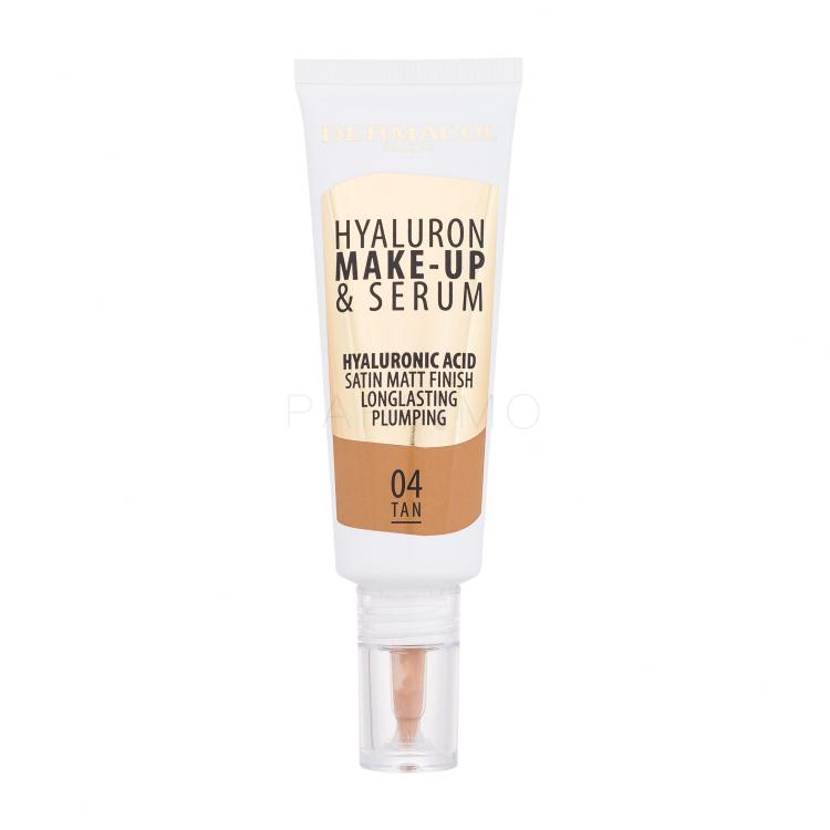 Dermacol Hyaluron Make-Up &amp; Serum Foundation für Frauen 25 g Farbton  04 Tan