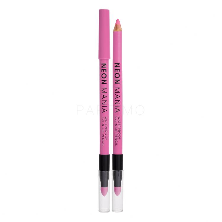 Dermacol Neon Mania Waterproof Eye &amp; Lip Pencil Kajalstift für Frauen 1,1 g Farbton  1