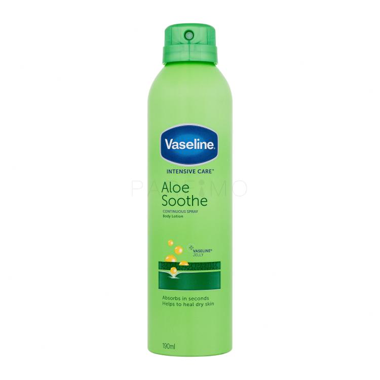 Vaseline Intensive Care Aloe Soothe Body Lotion Spray Körperlotion 190 ml