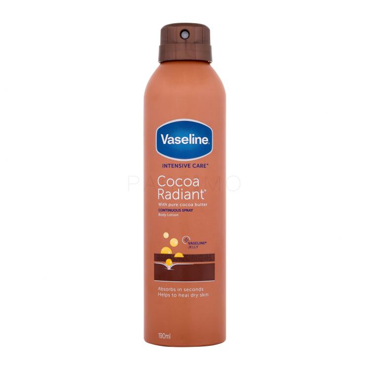 Vaseline Intensive Care Cocoa Radiant Body Lotion Spray Körperlotion 190 ml