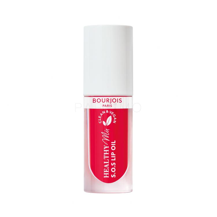 BOURJOIS Paris Healthy Mix Clean &amp; Vegan S.O.S Lip Oil Lippenöl für Frauen 4,5 ml Farbton  3 Straw&#039;Bisous