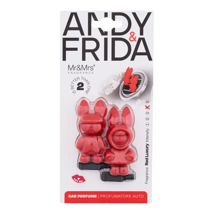 Mr&amp;Mrs Fragrance Andy &amp; Frida Red Luxury Autoduft 1 St.