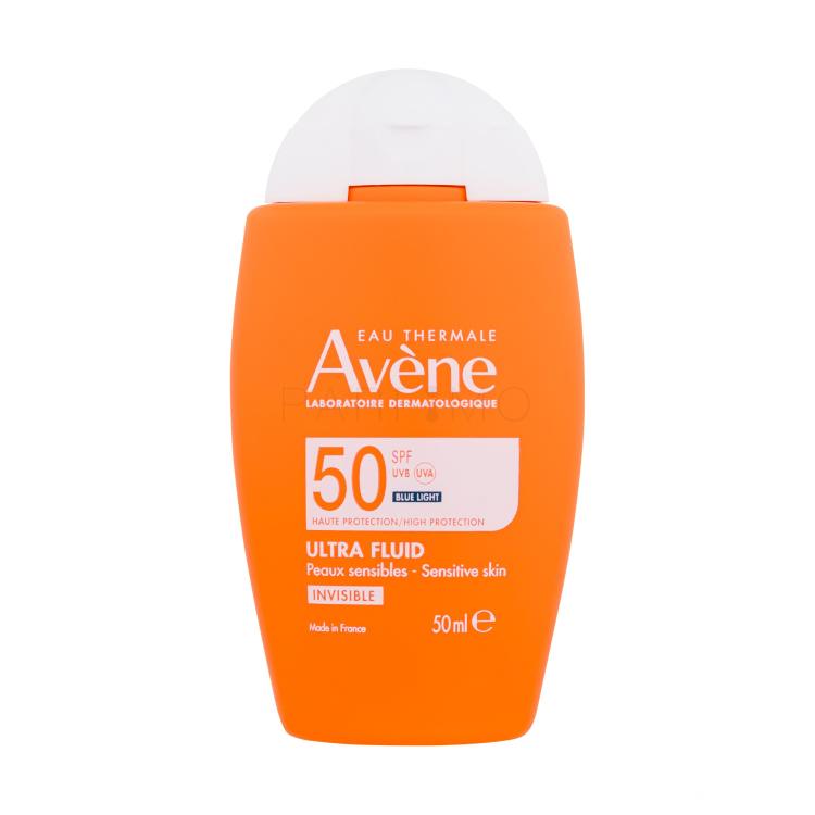 Avene Sun Ultra Fluid Invisible SPF50 Sonnenschutz fürs Gesicht 50 ml