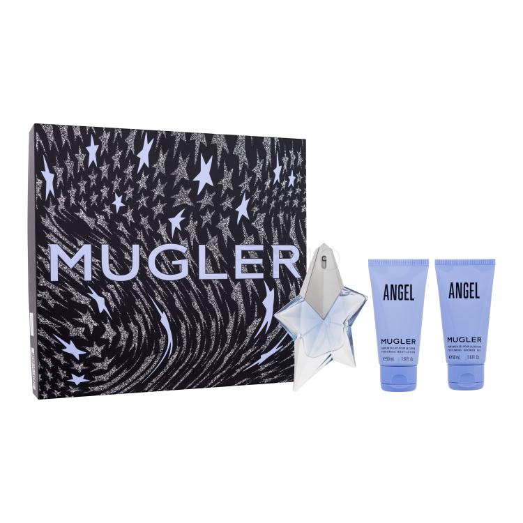 Mugler Angel SET2 Geschenkset Eau de Parfum 25 ml + Körperlotion 50 ml + Duschgel 50 ml