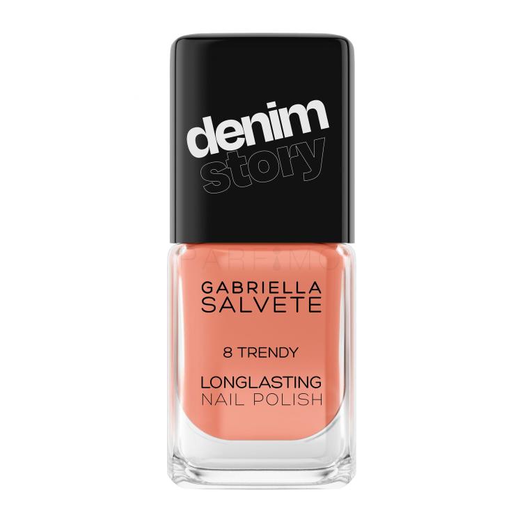 Gabriella Salvete Denim Story Longlasting Nail Polish Nagellack für Frauen 11 ml Farbton  08 Trendy