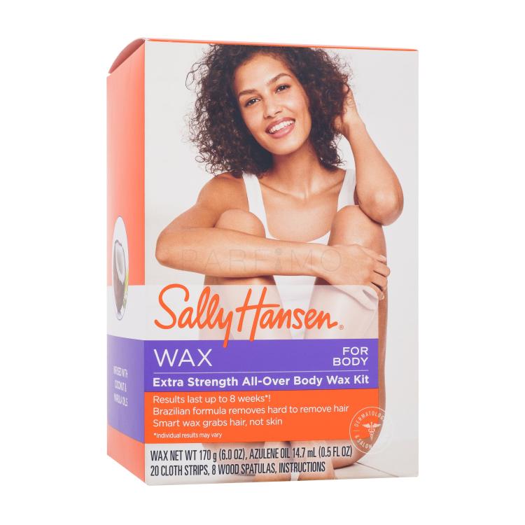 Sally Hansen Wax Extra Strength All-Over Body Wax Kit Depilationspräparat für Frauen Set