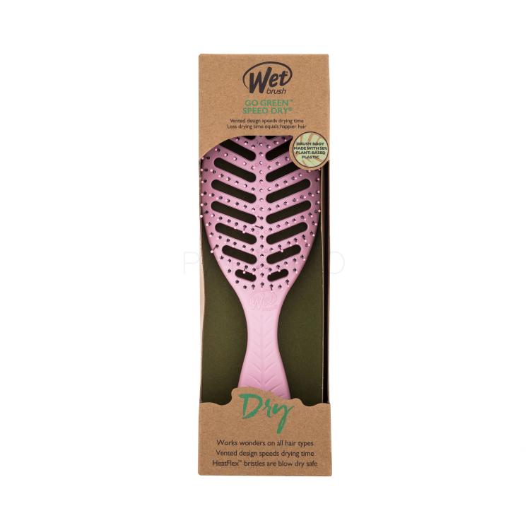 Wet Brush Go Green Speed Dry Haarbürste für Frauen 1 St. Farbton  Pink