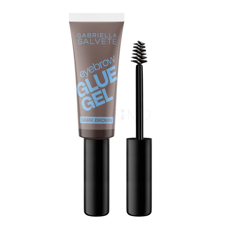 Gabriella Salvete Denim Story Brow Style Eyebrow Glue Gel Augenbrauen-Mascara für Frauen 6 ml Farbton  Dark Brown