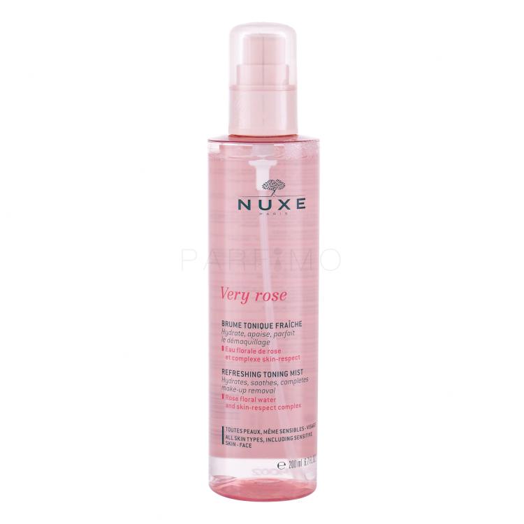 NUXE Very Rose Refreshing Toning Gesichtswasser und Spray für Frauen 200 ml Tester