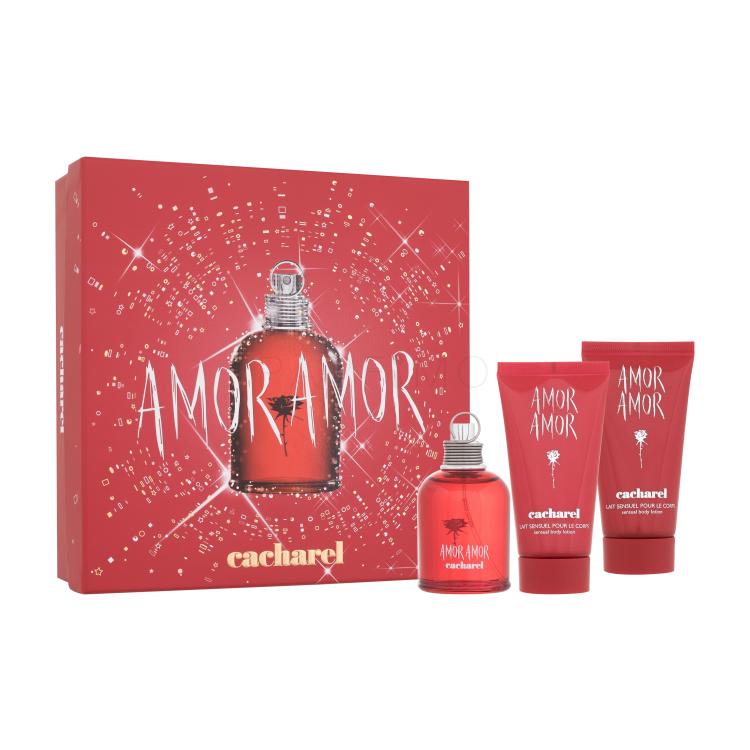 Cacharel Amor Amor SET2 Geschenkset Eau de Toilette 50 ml + Körpermilch 2 x 50 ml