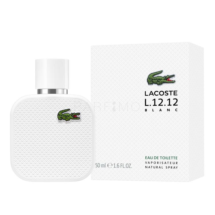 Lacoste L.12.12 Blanc Eau de Toilette für Herren 50 ml