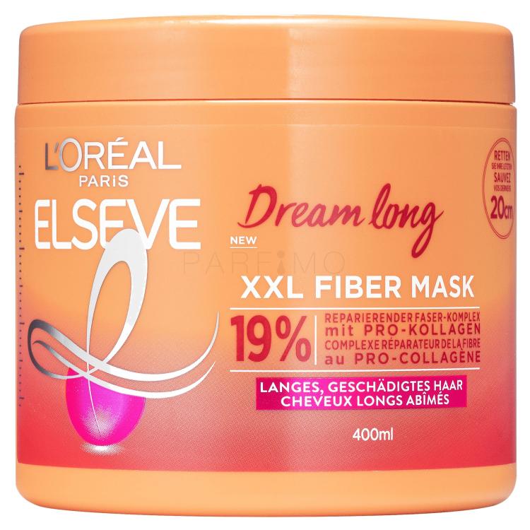 L&#039;Oréal Paris Elseve Dream Long XXL Fiber Mask Haarmaske für Frauen 400 ml