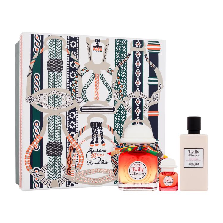 Hermes Twilly d´Hermès Tutti Twilly Geschenkset Eau de Parfum 85 ml + Körperlotion 80 ml + Eau de Parfum 7,5 ml