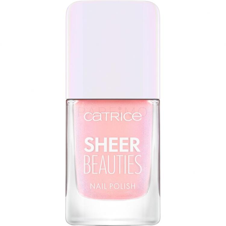 Catrice Sheer Beauties Nail Polish Nagellack für Frauen 10,5 ml Farbton  090 Bubblegum Bliss