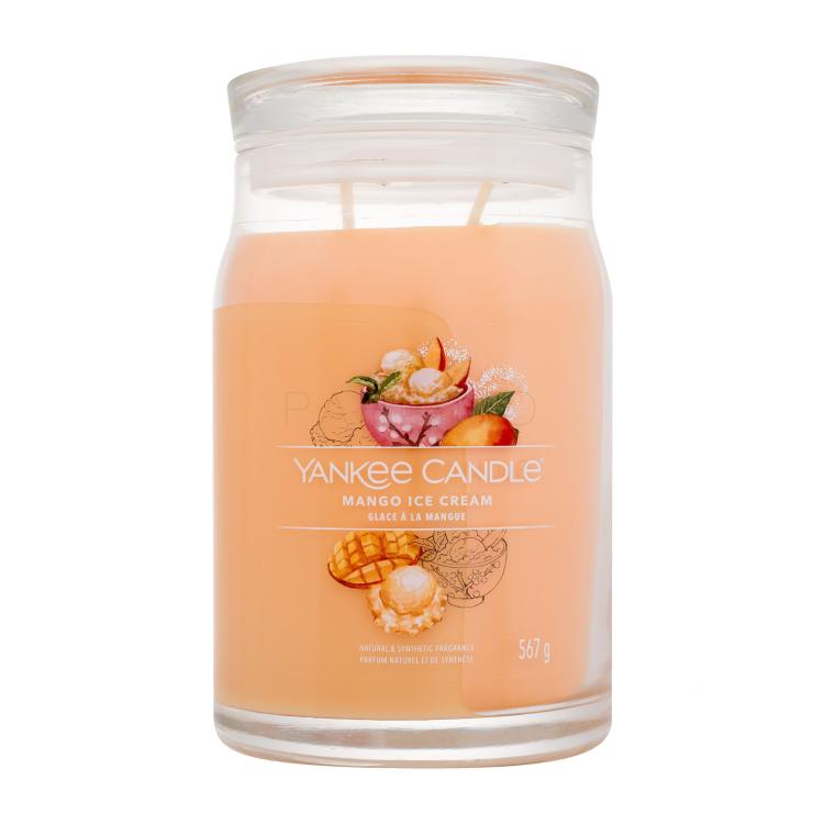 Yankee Candle Signature Mango Ice Cream Duftkerze 567 g