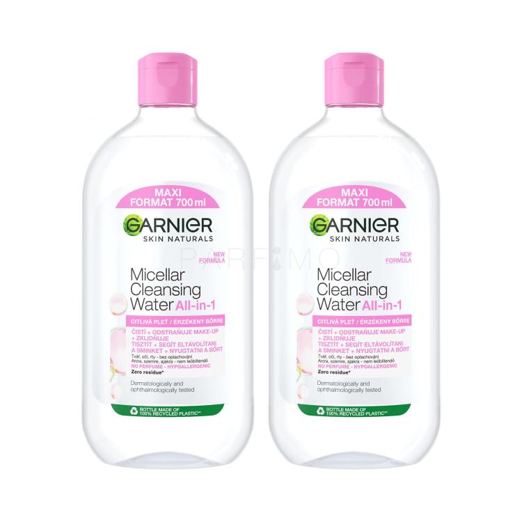 Set Mizellenwasser Garnier Skin Naturals Micellar Cleansing Water All-in-1