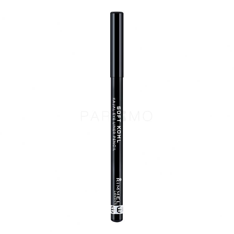 Rimmel London Soft Kohl Kajalstift für Frauen 1,2 g Farbton  061 Jet Black