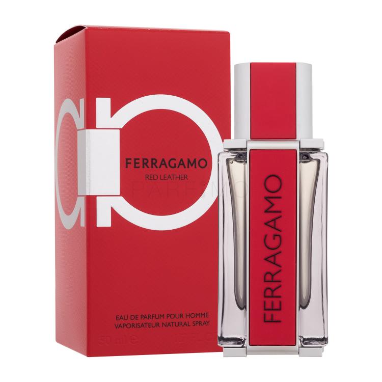 Ferragamo Ferragamo Red Leather Eau de Parfum für Herren 50 ml