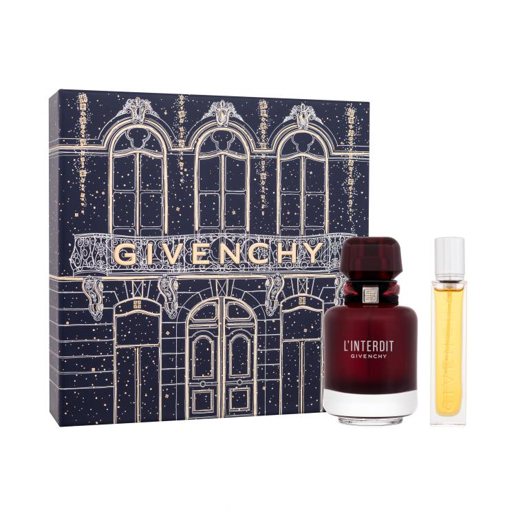 Givenchy L&#039;Interdit Rouge Geschenkset Eau de Parfum 50 ml + Eau de Parfum 12,5 ml