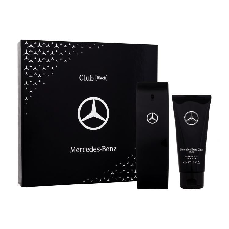 Mercedes-Benz Mercedes-Benz Club Black Geschenkset Eau de Toilette 100 ml + Duschgel 100 ml