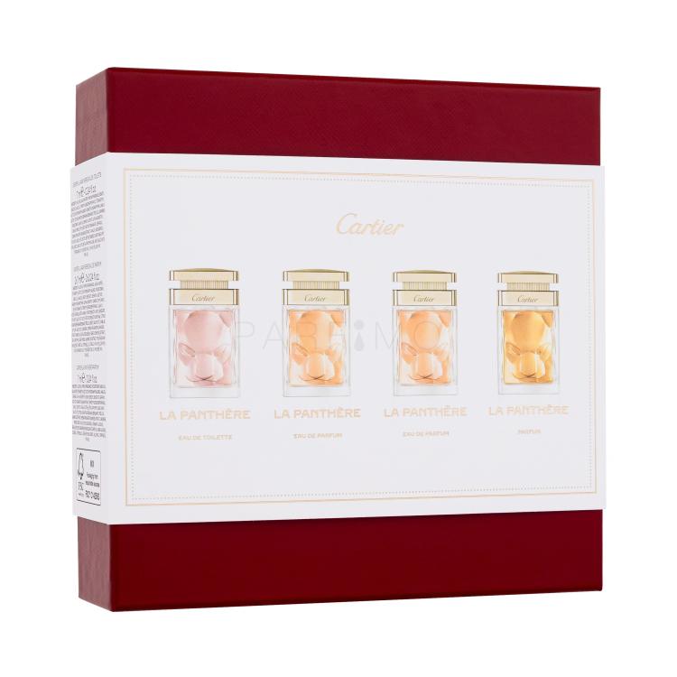 Cartier La Panthère Geschenkset Eau de Parfum 2 x 7 ml + Parfüm 7 ml + Eau de Toilette 7 ml