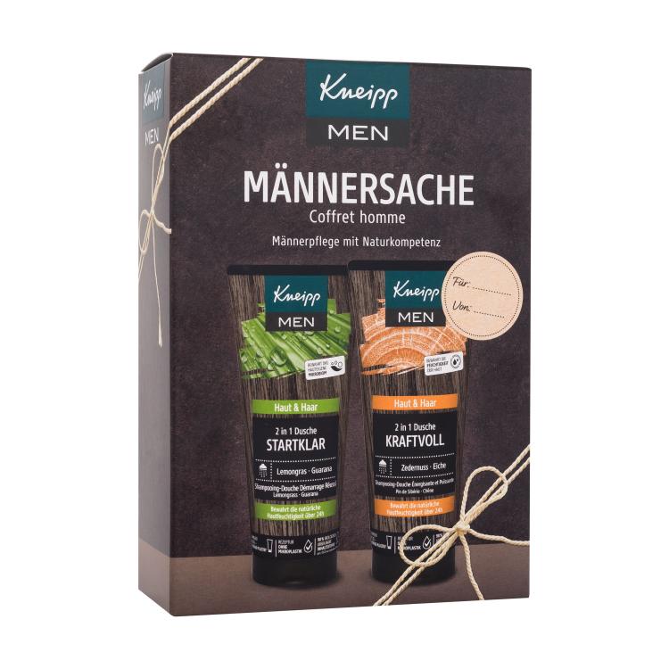 Kneipp Men Shower Duo Geschenkset Duschgel 2in1 Startklar 200 ml + Duschgel 2in1 Kraftvoll 200 ml