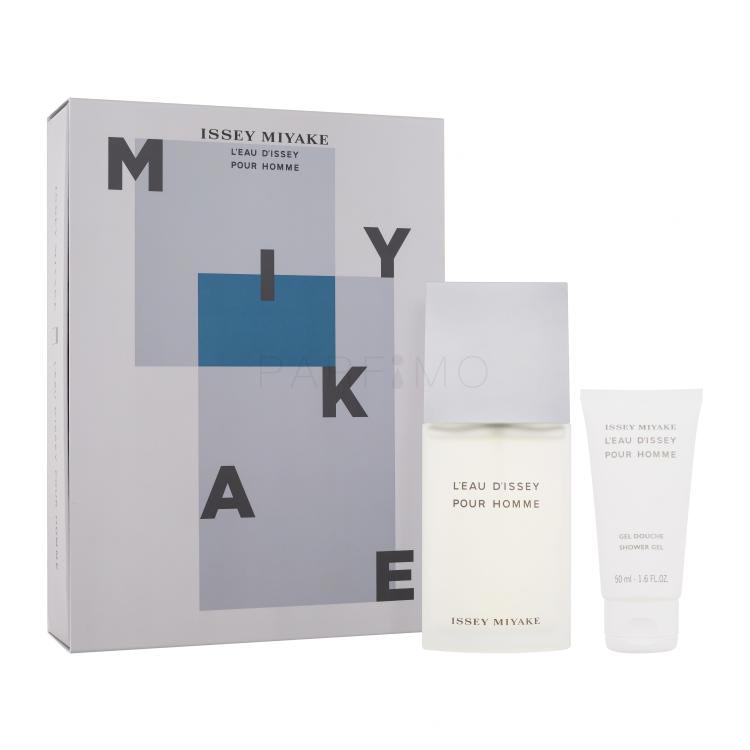 Issey Miyake L&#039;Eau D&#039;Issey Pour Homme SET4 Geschenkset Eau de Toilette 75 ml + Duschgel 50 ml