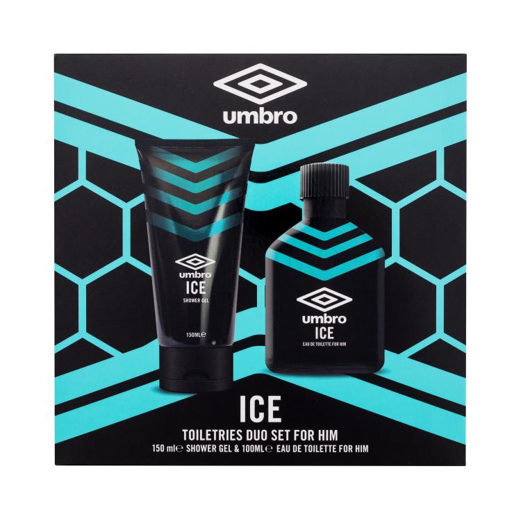 UMBRO Ice Geschenkset Eau de Toilette 100 ml + Duschgel 150 ml