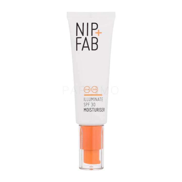 NIP+FAB Glow Illuminate Moisturiser SPF30 Sonnenschutz fürs Gesicht für Frauen 50 ml