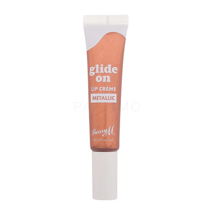 Barry M Glide On Lip Crème Metallic Lippenstift 10 ml Farbton  Rich Bronze