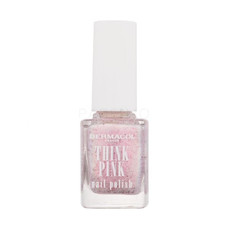 Dermacol Think Pink Nail Polish Nagellack für Frauen 12 ml Farbton  01