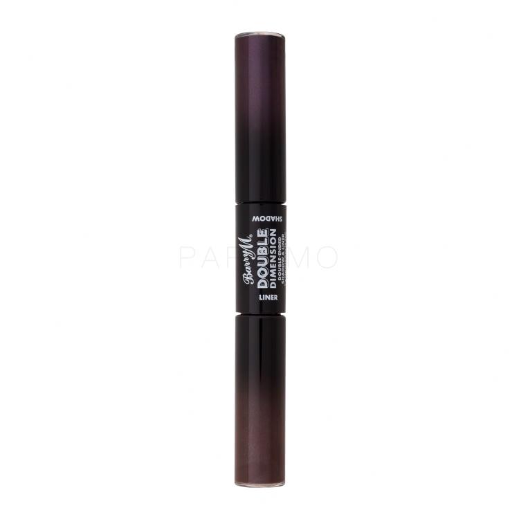 Barry M Double Dimension Double-Ended Shadow &amp; Liner Lidschatten für Frauen 9 ml Farbton  Purple Parallel