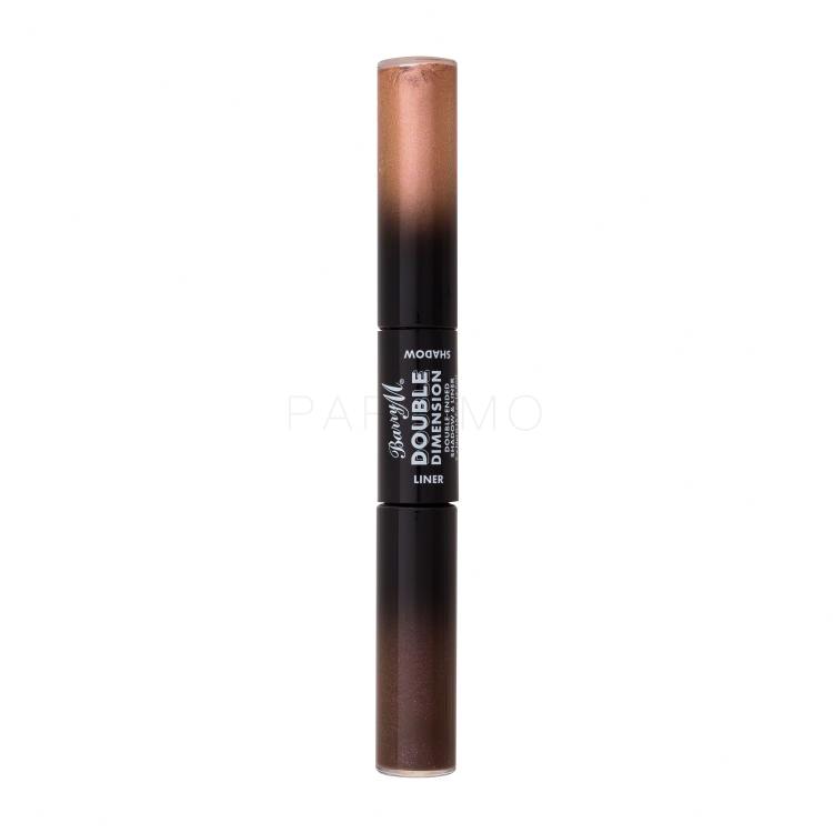 Barry M Double Dimension Double-Ended Shadow &amp; Liner Lidschatten für Frauen 9 ml Farbton  Infinite Bronze