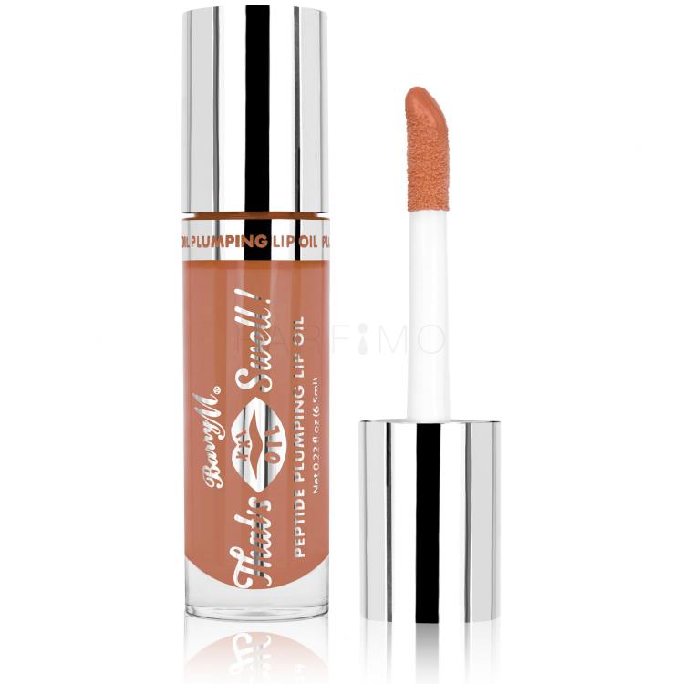 Barry M That´s Swell! Peptide Plumping Lip Oil Lippenöl für Frauen 6,5 ml Farbton  Honeyed Hue