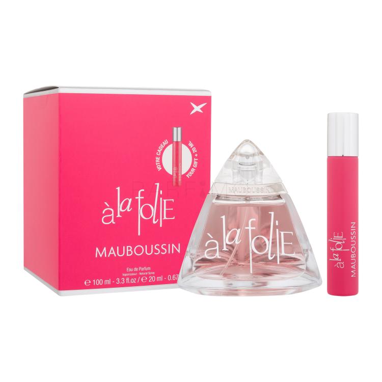 Mauboussin Mauboussin à la Folie Geschenkset Eau de Parfum 100 ml + Eau de Parfum 20 ml