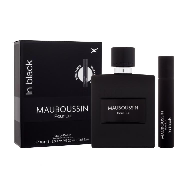 Mauboussin Pour Lui In Black Geschenkset Eau de Parfum 100 ml + Eau de Parfum 20 ml