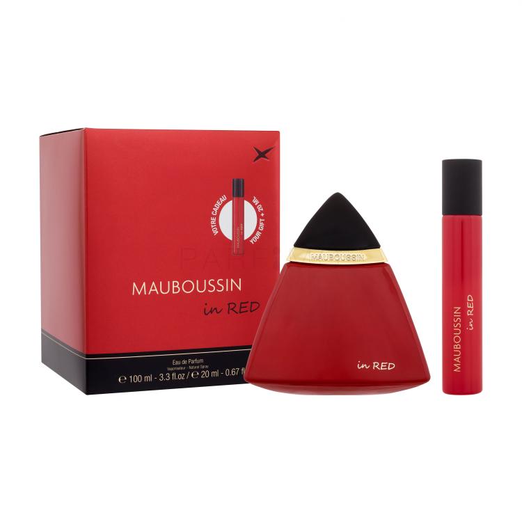 Mauboussin Mauboussin in Red Geschenkset Eau de Parfum 100 ml + Eau de Parfum 20 ml