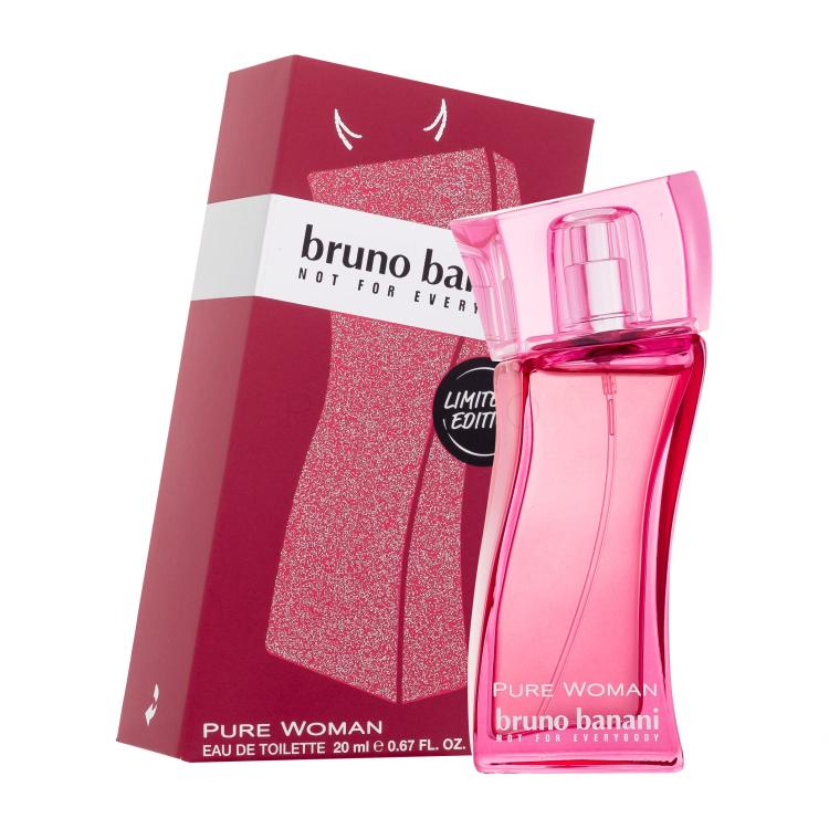 Bruno Banani Pure Woman Limited Edition Eau de Toilette für Frauen 20 ml