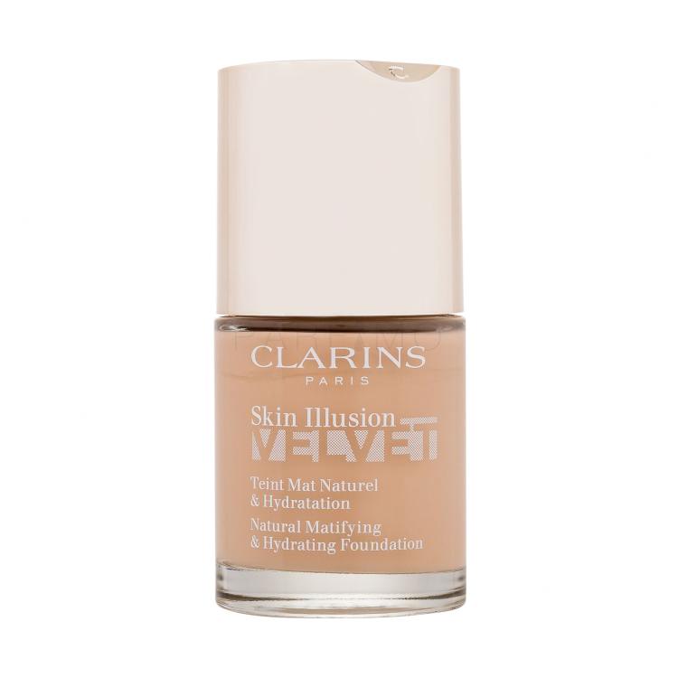 Clarins Skin Illusion Velvet Foundation für Frauen 30 ml Farbton  108W