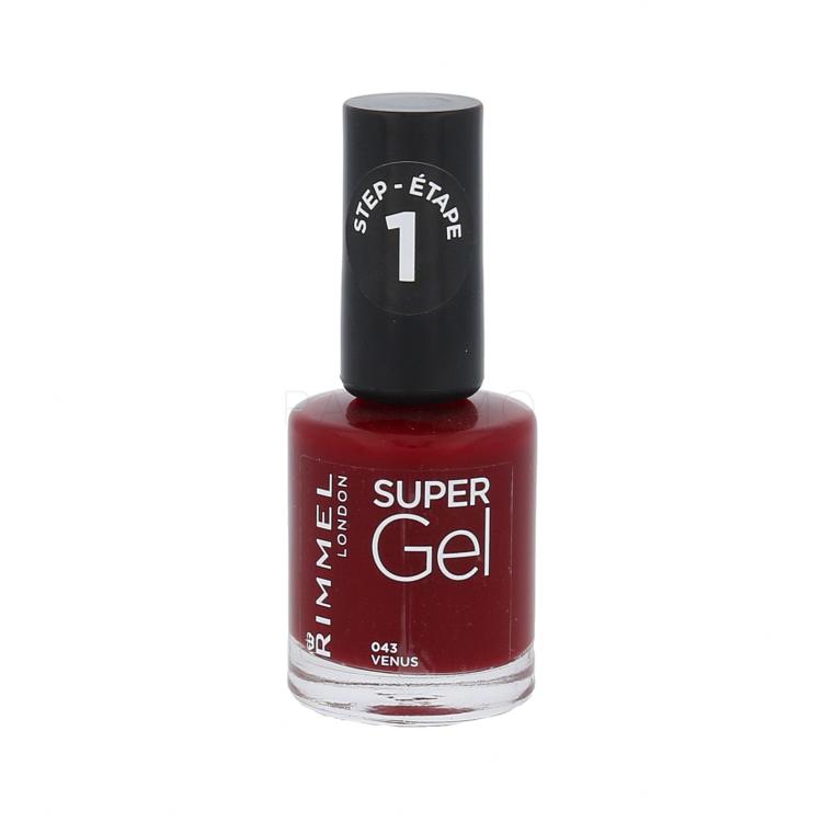 Rimmel London Super Gel STEP1 Nagellack für Frauen 12 ml Farbton  043 Venus