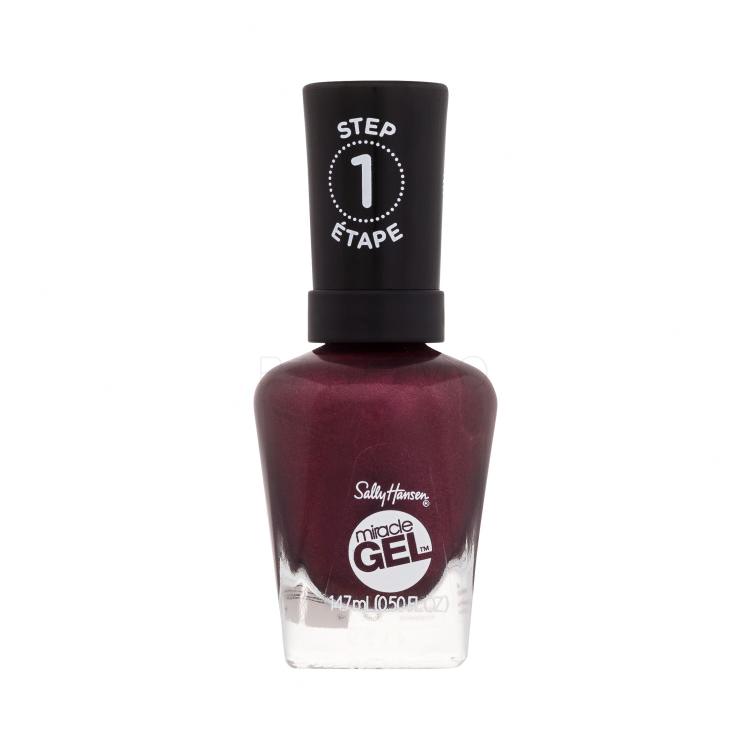 Sally Hansen Miracle Gel Nagellack für Frauen 14,7 ml Farbton  482 Walk The Wine