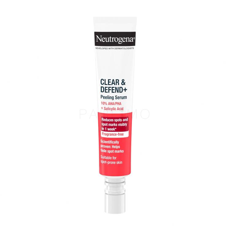 Neutrogena Clear &amp; Defend+ Peeling Serum Gesichtsserum 30 ml